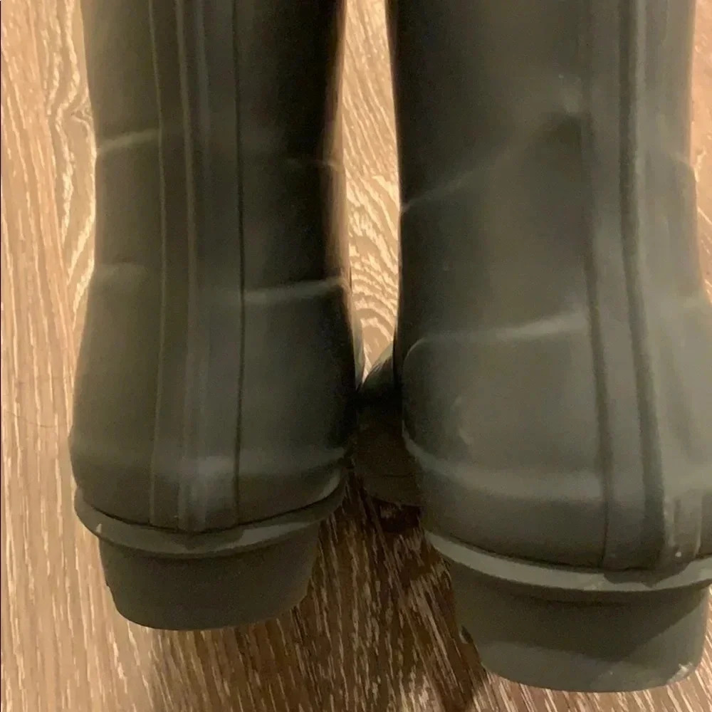 Norty Matte Green Hi Calf Rain Boots Size 11 New - Picture 6 of 8